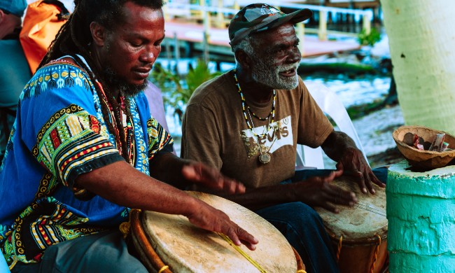 Belize drummers